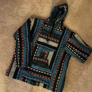 Tribal Baja Pullover / Drug Rug Size S